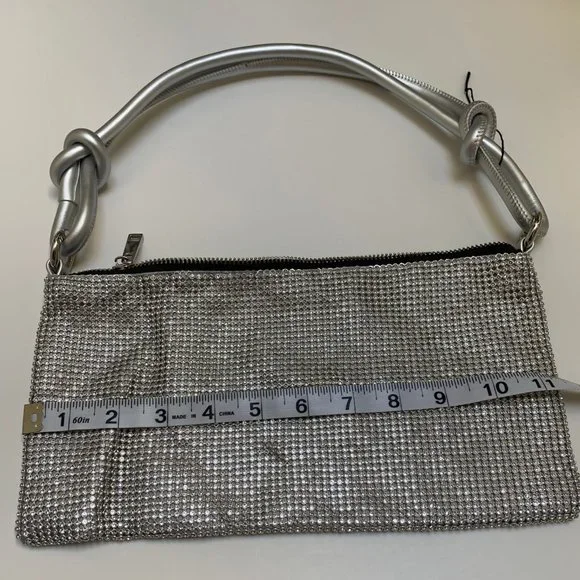 Call It Spring Mesh Rhinestone Bag - Picture 3 of 5